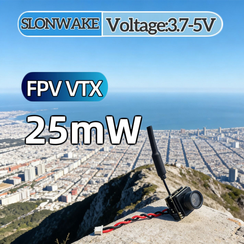 Mini Drone - SLONWAKE FPV 25 мВт интегрированный видеопередатчик