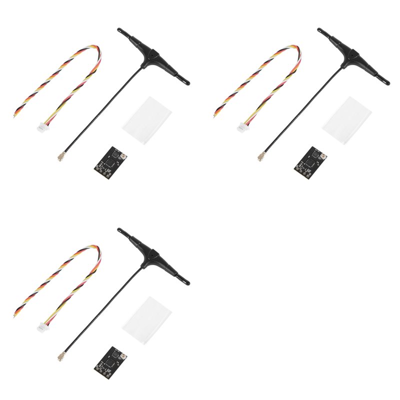 Drone Antenna - 3X ELRS 2,4 ГГц, нано-приемник с