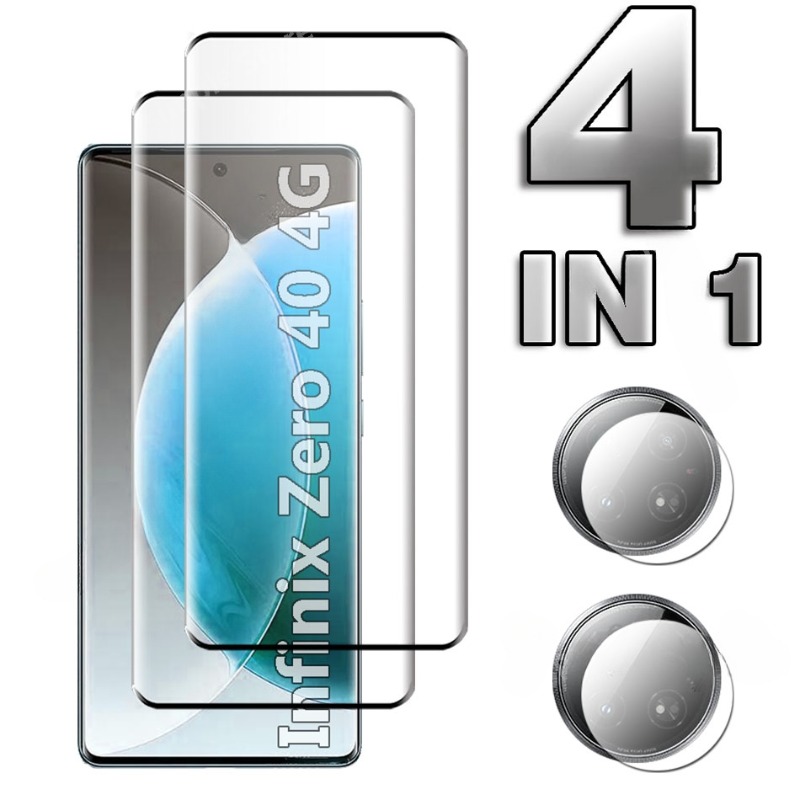 Hd Zero Camera - Защитное стекло 4-в-1 3D для Infinix