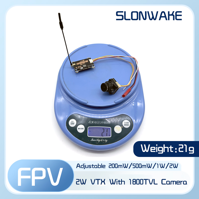 SLONWAKE 5.8G 56CH 2W передатч – обзор и цена Fpv Camera