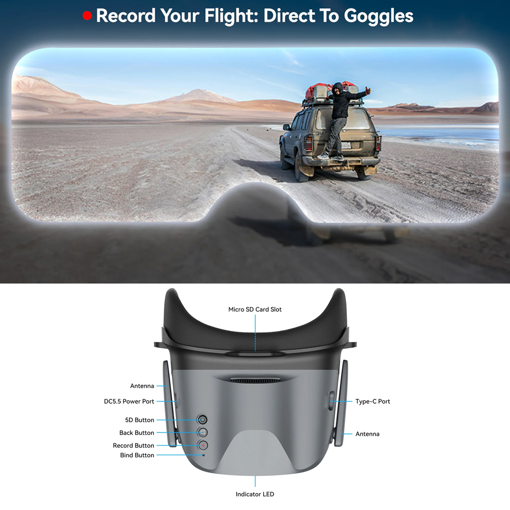 Очки FPV BETAFPV VR04 HD Pro / – обзор и цена Fpv Goggles