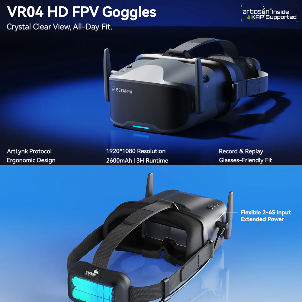 Очки FPV BETAFPV VR04 HD Pro / – обзор и цена Fpv Goggles