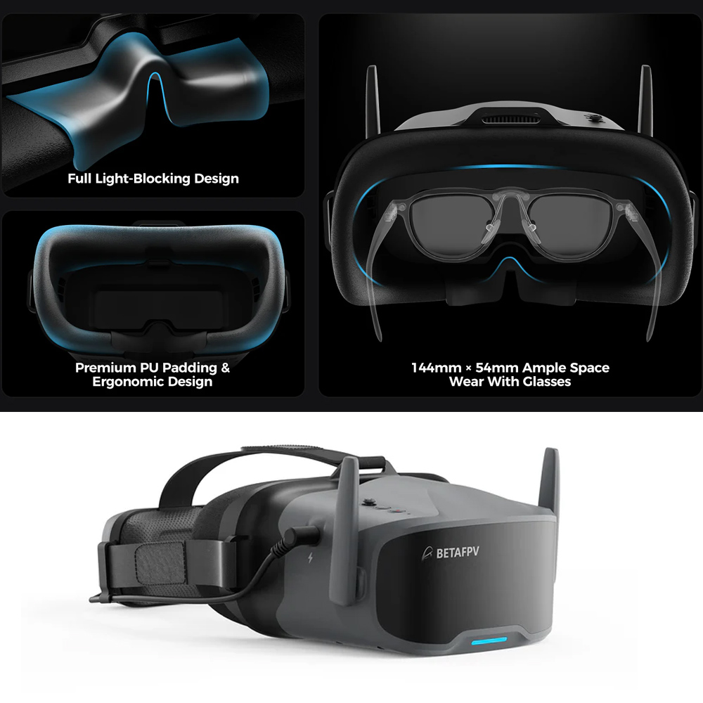 Очки FPV BETAFPV VR04 HD Pro / – обзор и цена Fpv Goggles
