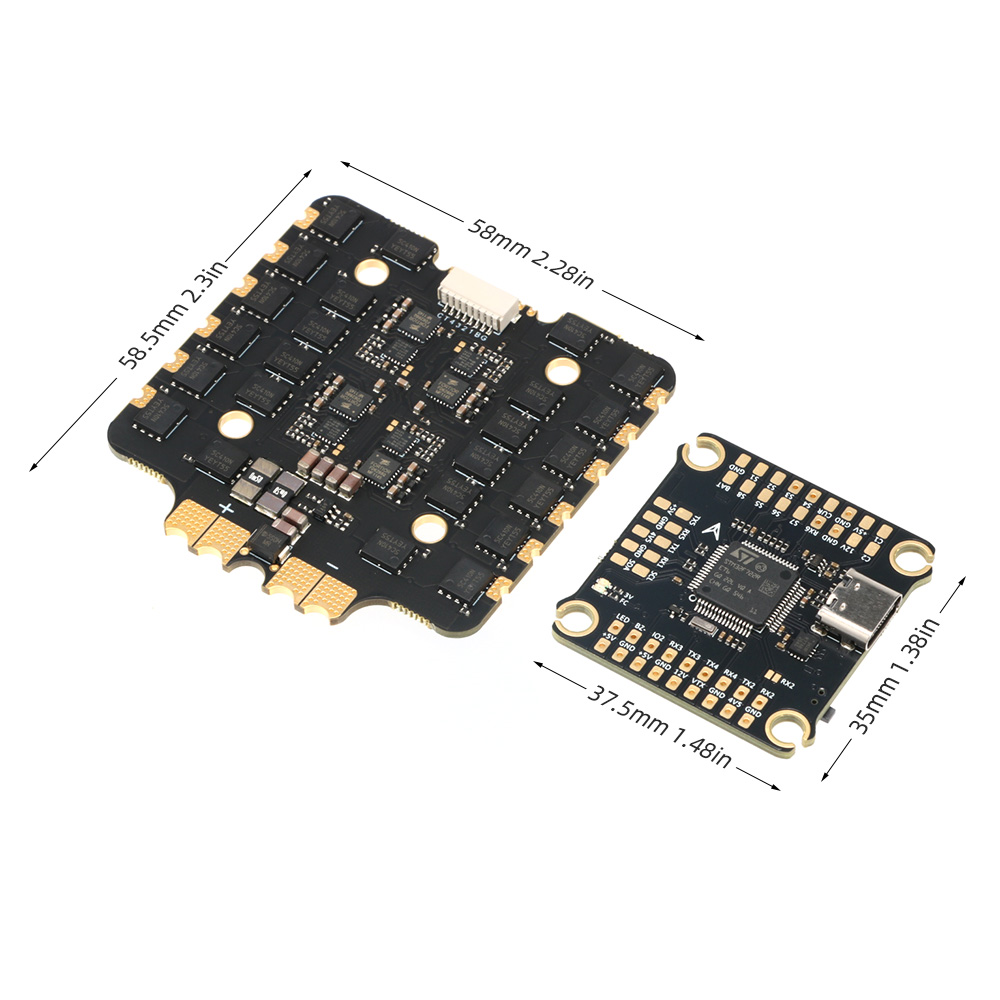 SoloGood F722 100A 8S FC ESC С – обзор и цена F722 Flight Controller