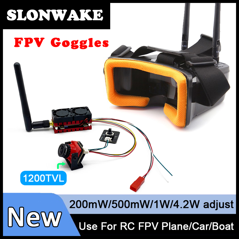 SLONWAKE 5,8G 48CH 4,2 Вт VTX- – обзор и цена Fpv Goggles