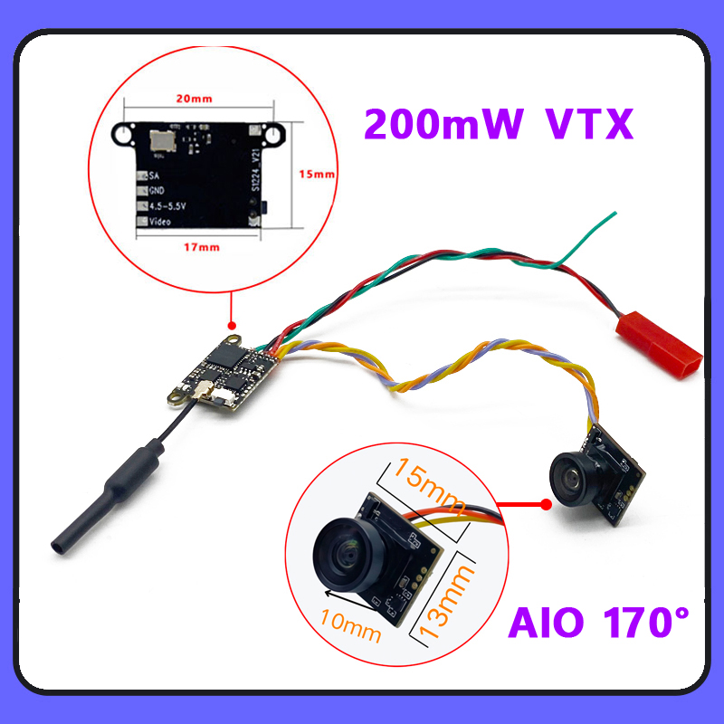 SLONWAKE 5,8G 1200TVL FPV каме – обзор и цена Mini Drone