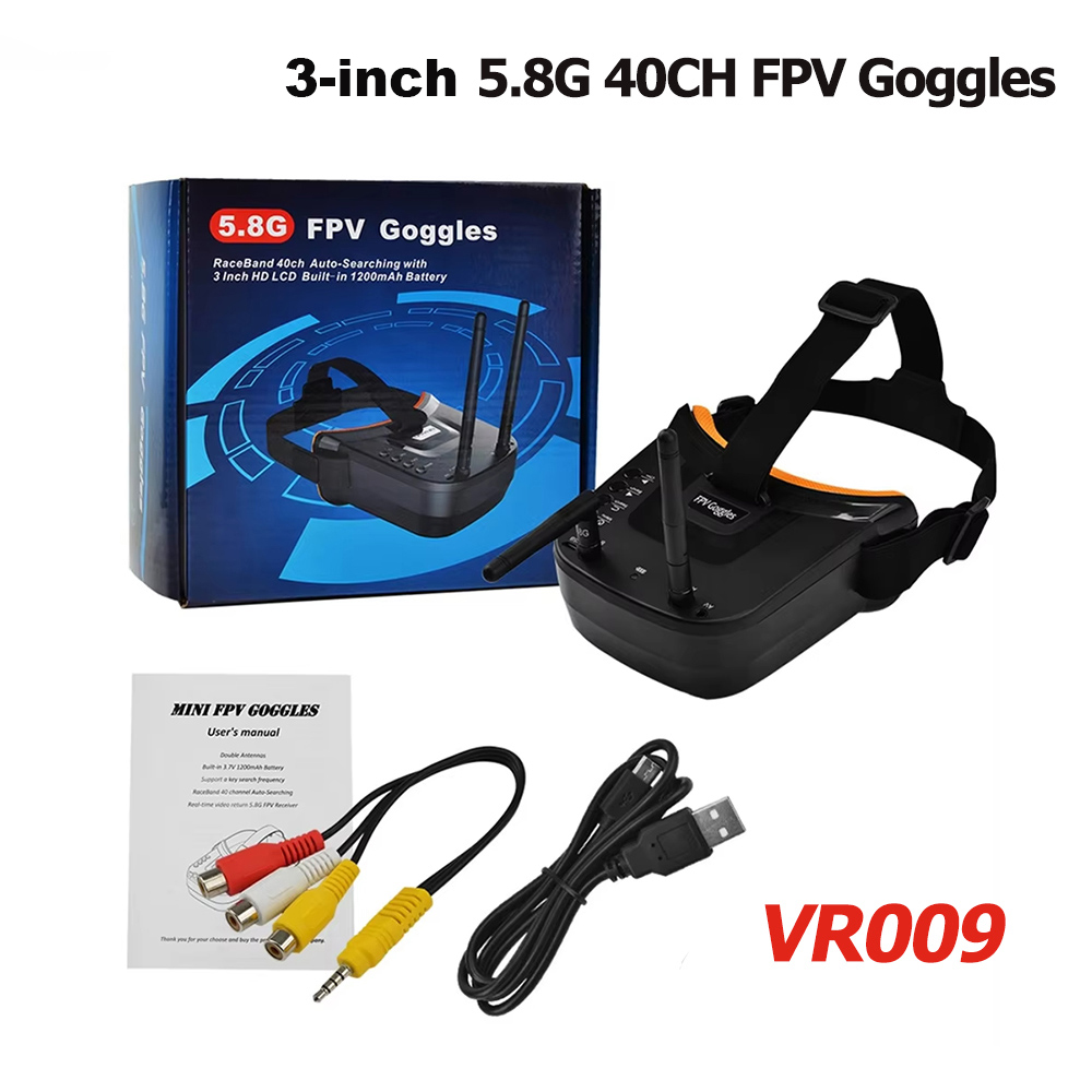 VR009 FPV видеоочки 3 дюйма 48 – обзор и цена Fpv Goggles